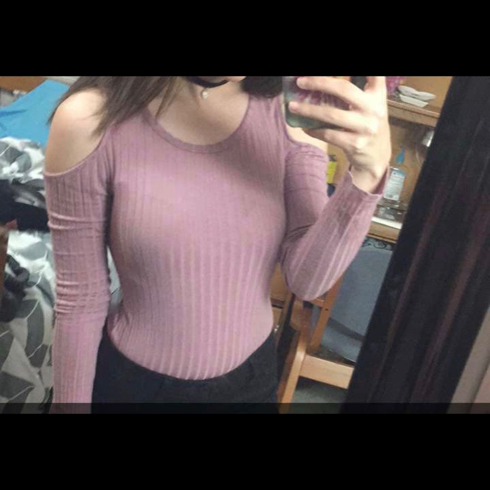 Light pink bodysuit from Charlotte Russe